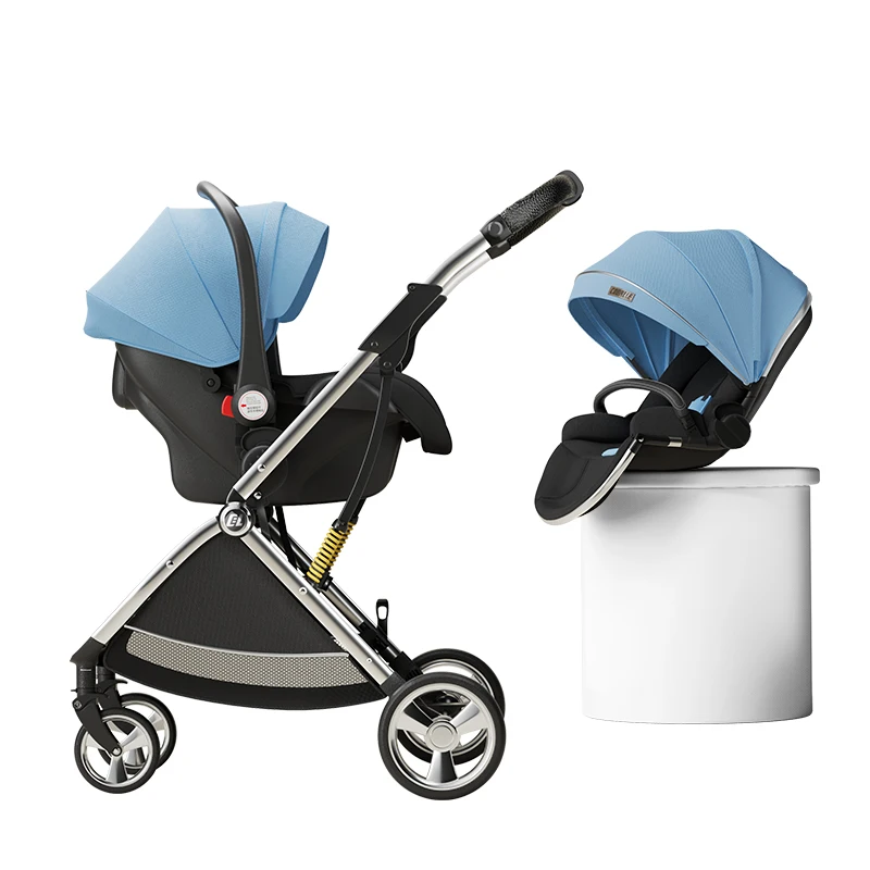 blue with carrier