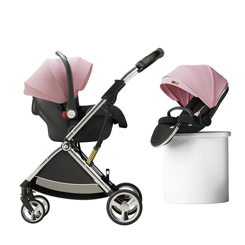 Pink with carrier